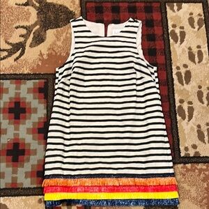 Nicole Miller fringe dress